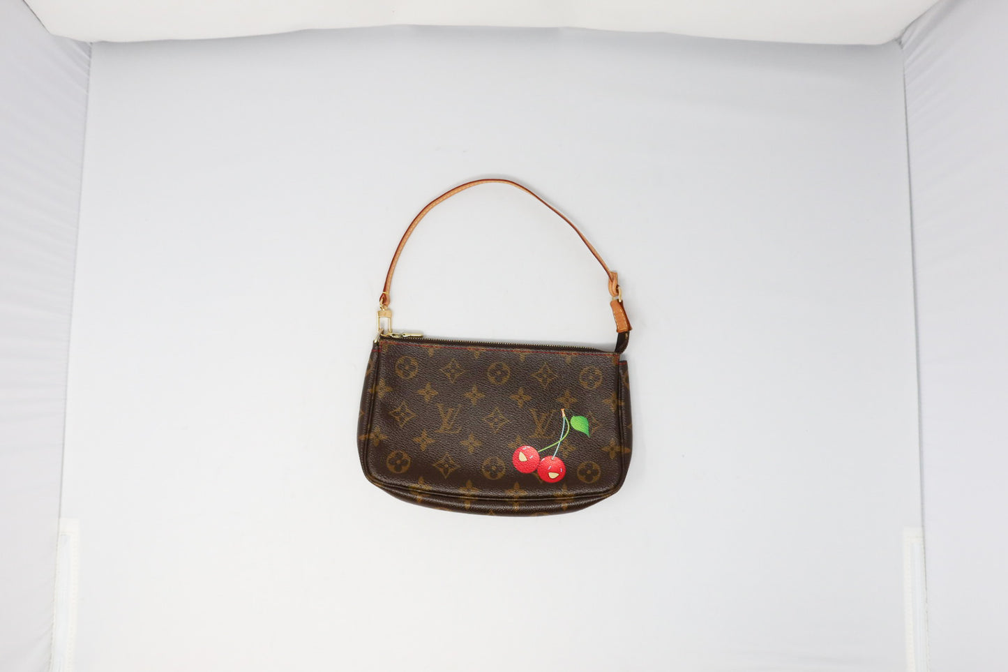 LV x Takashi Murakami Monogram Cherry Pochette Accessoire