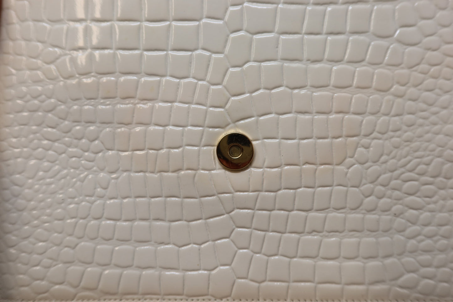 Yves Saint Laurent Cream Clutch Bag - Comes with original box