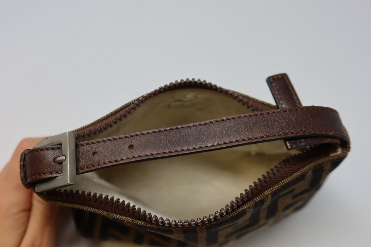 Fendi Zucca Canvas Mini Handbag - Under $700