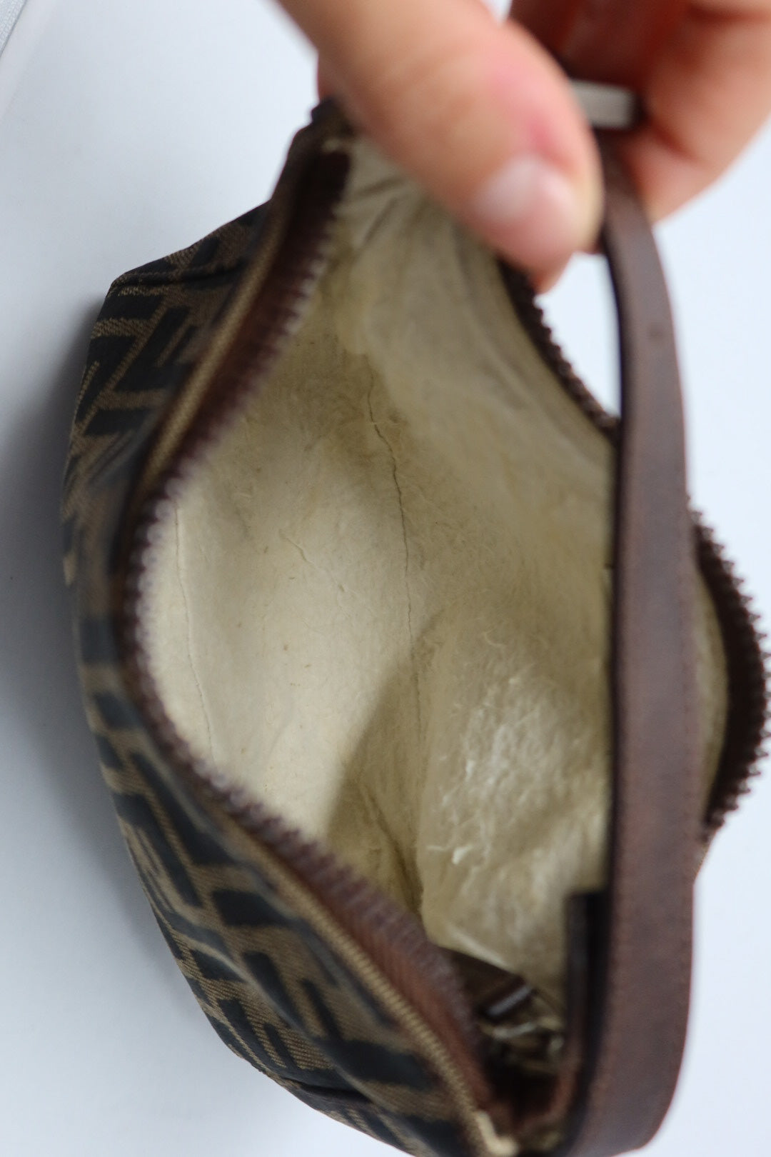Fendi Zucca Canvas Mini Handbag - Under $700