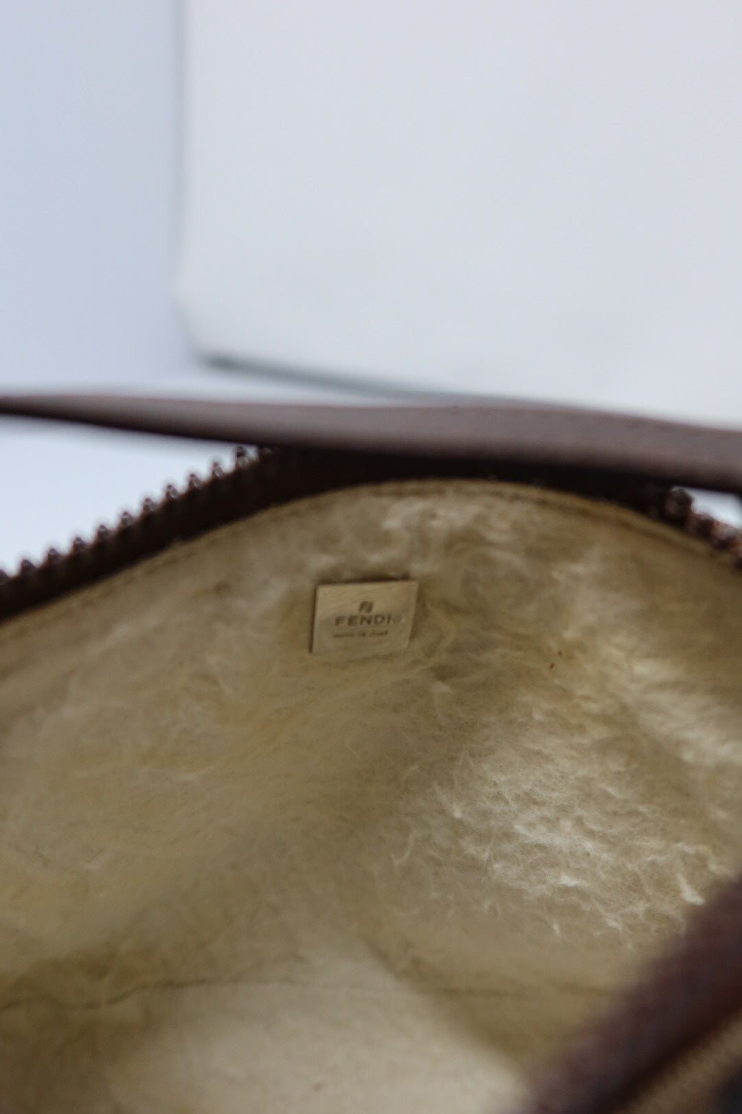 Fendi Zucca Canvas Mini Handbag - Under $700