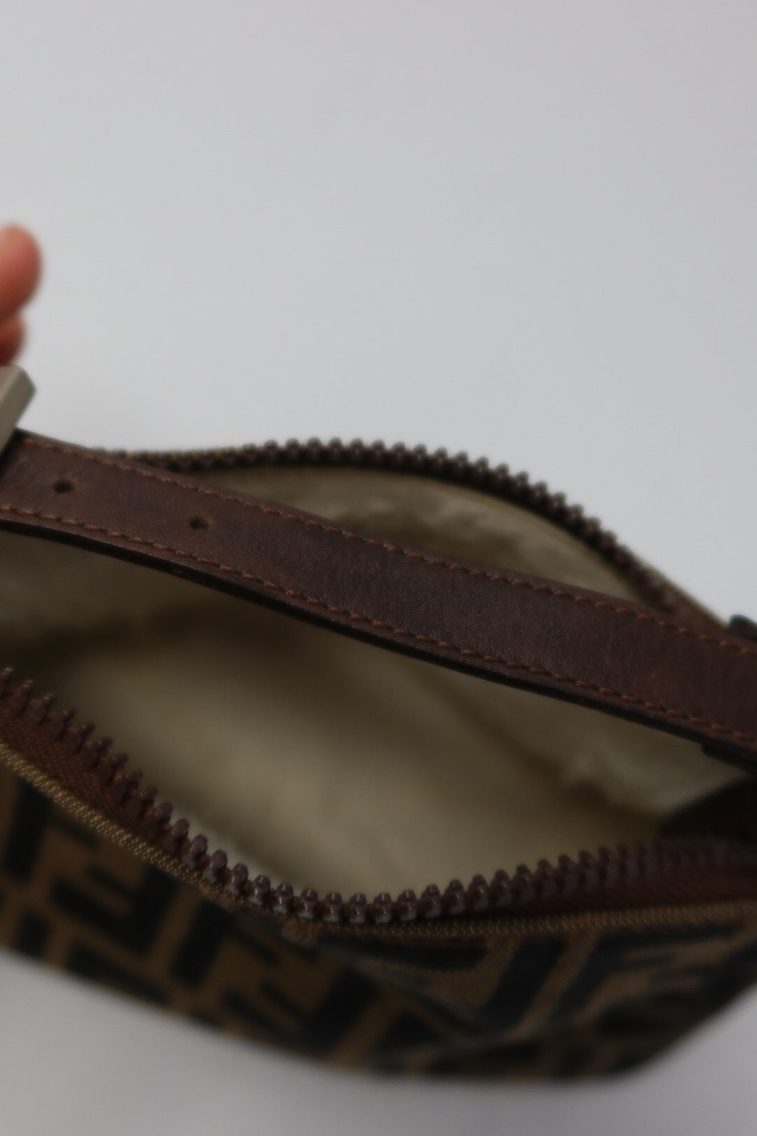 Fendi Zucca Canvas Mini Handbag - Under $700