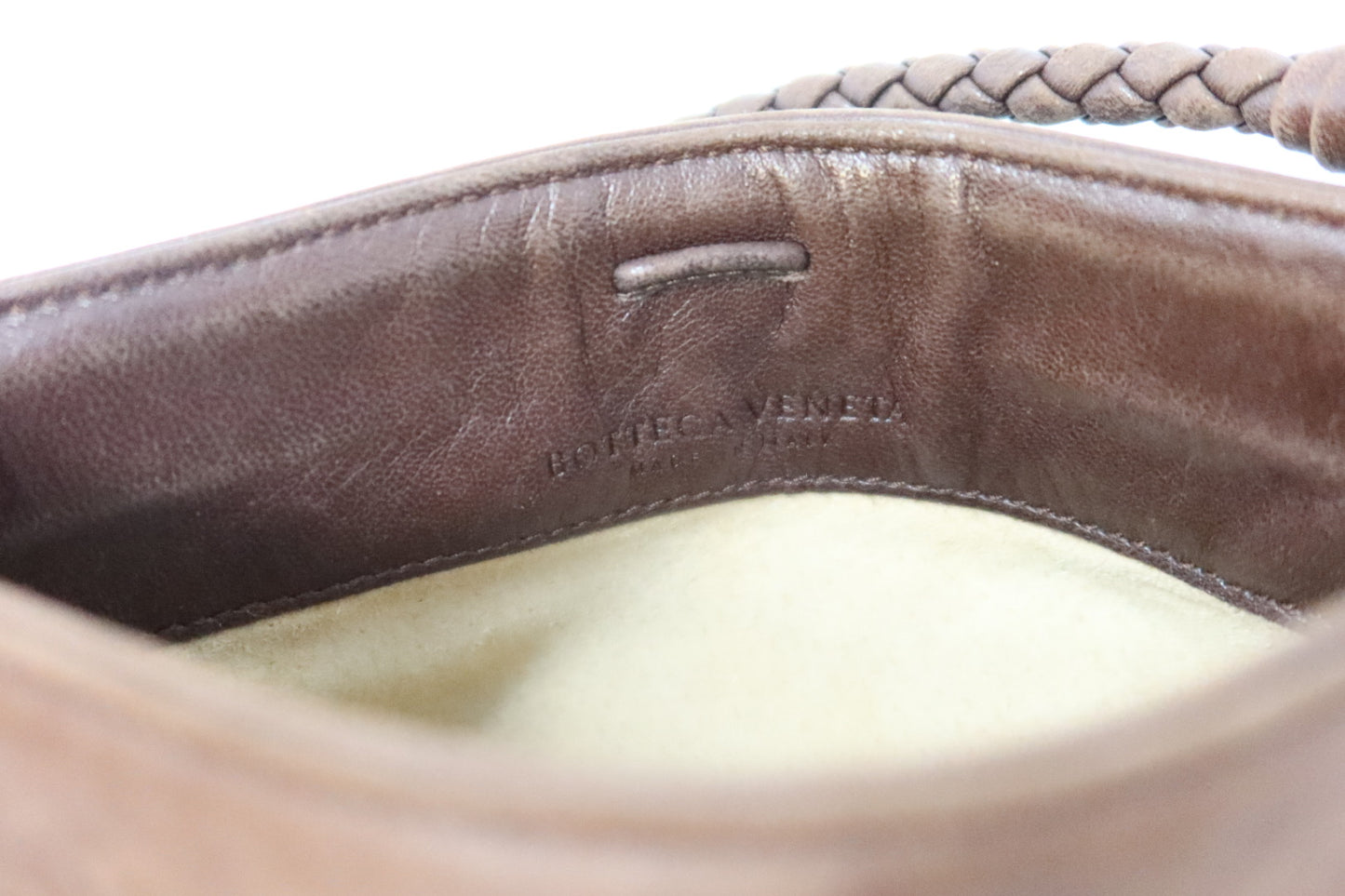 Bottega Veneta Intrecciato Brown Leather Shoulder Bag