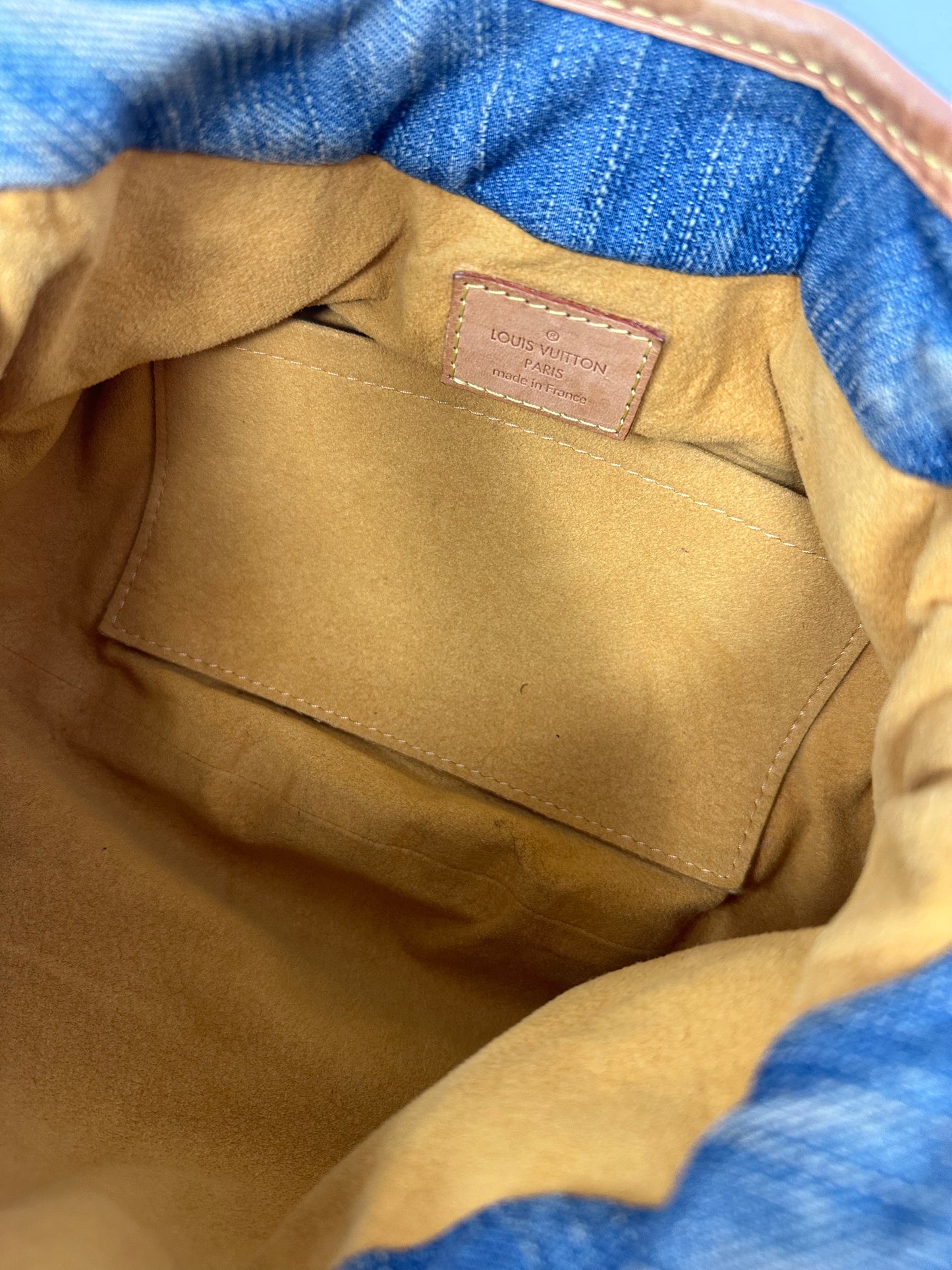 Louis Vuitton Monogram Denim Pleaty