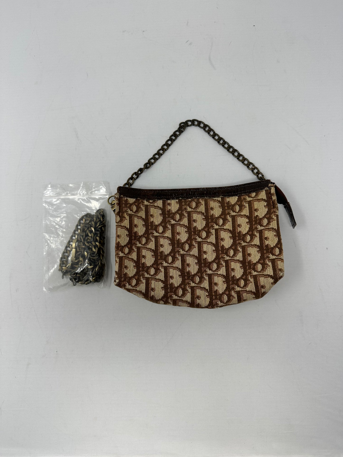 Dior Cosmetic Pouch With Chain
