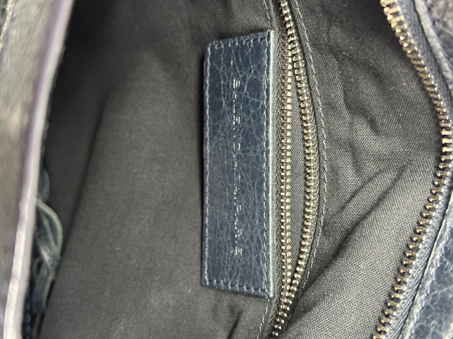 Balenciaga City Bag Navy