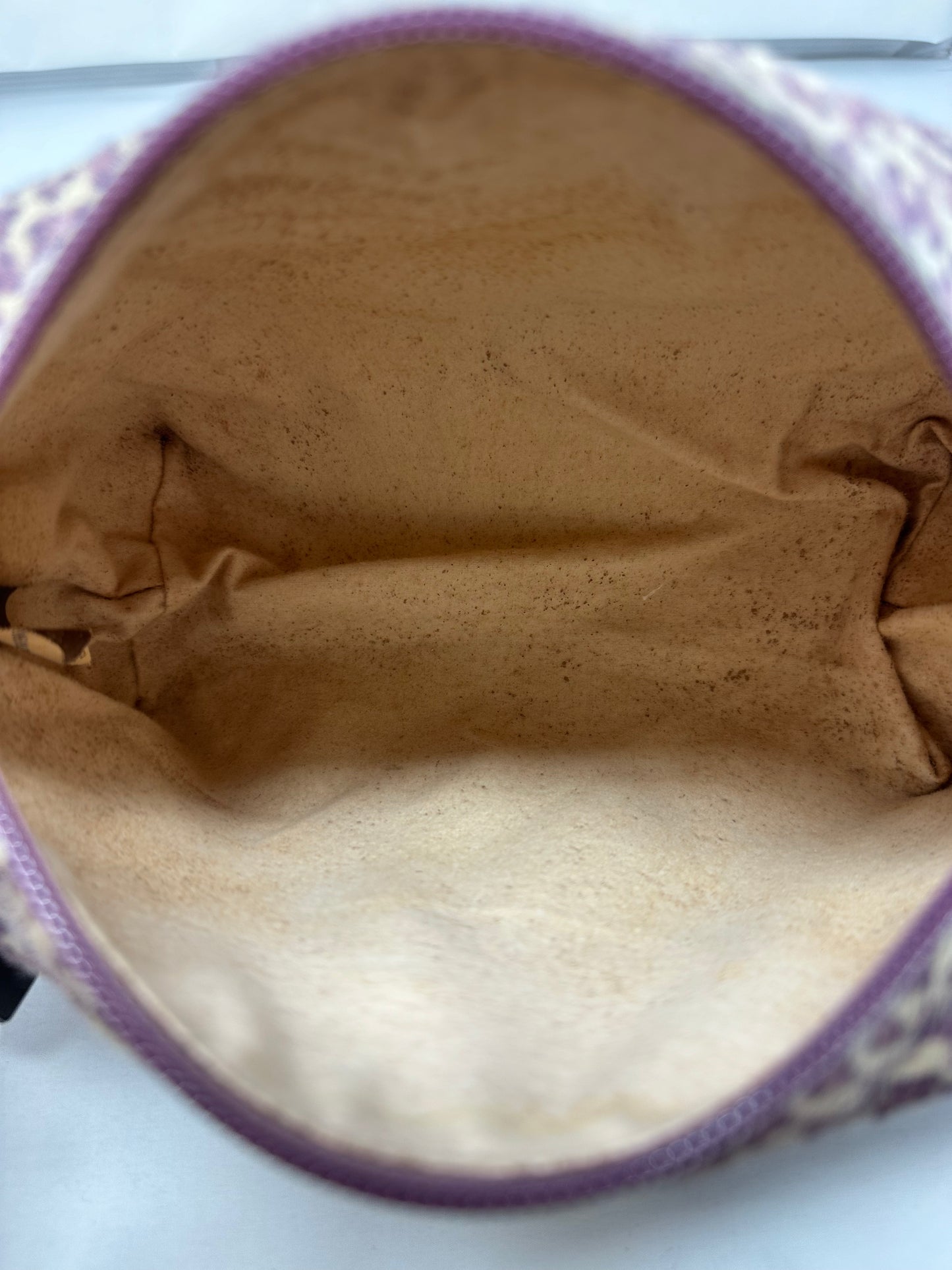 Bottega Venetta Purple Cheetah Pony Hair