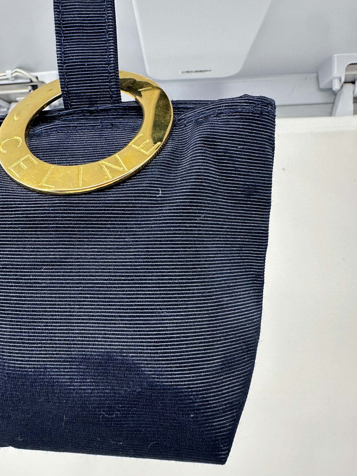 Celine Pouch Nylon Dark Blue