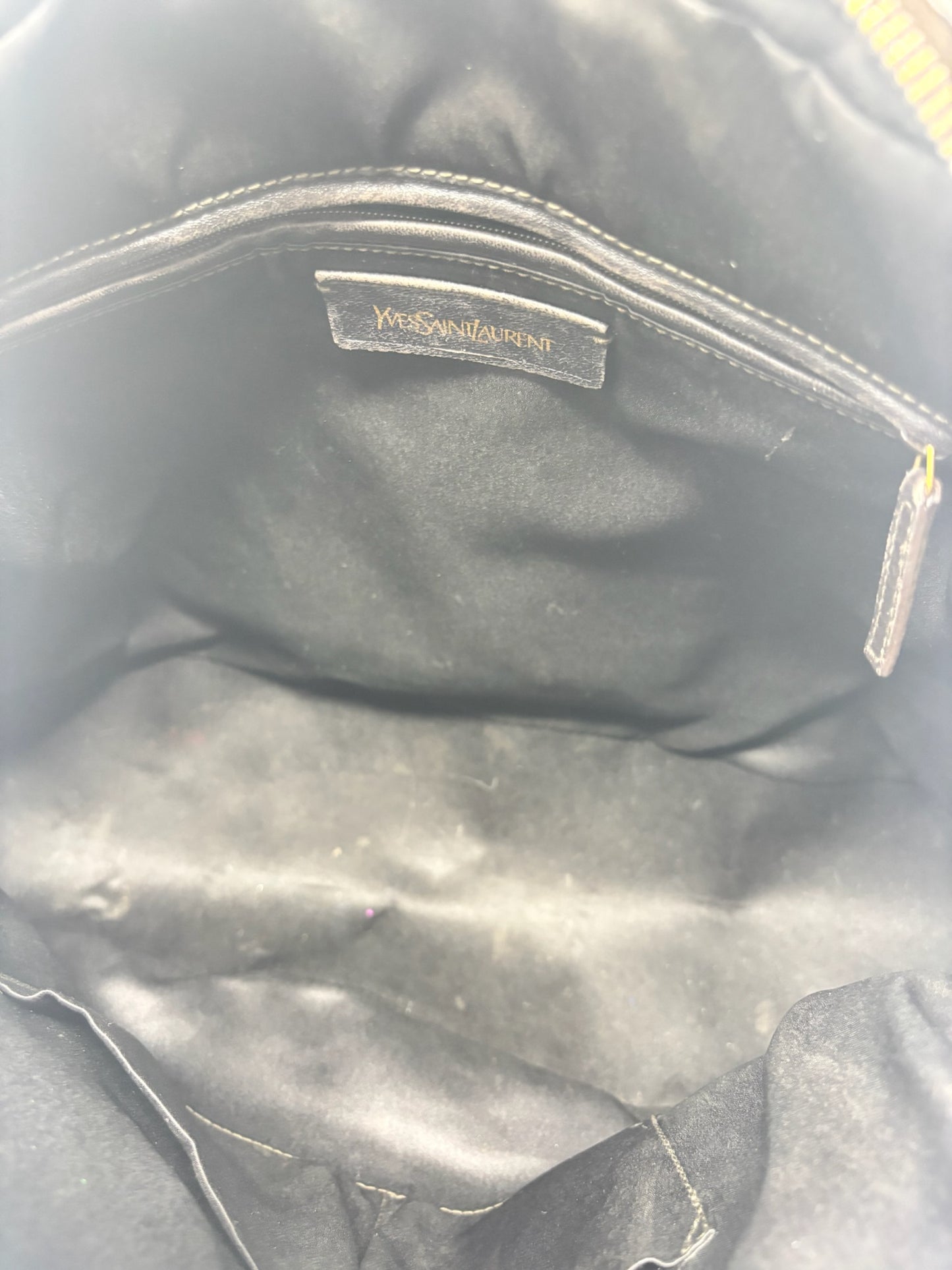 YSL Muse Large Dark Brown Leather