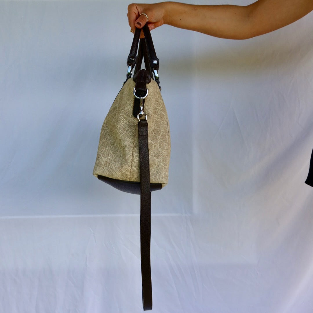 Gucci Top Handle GG Canvas