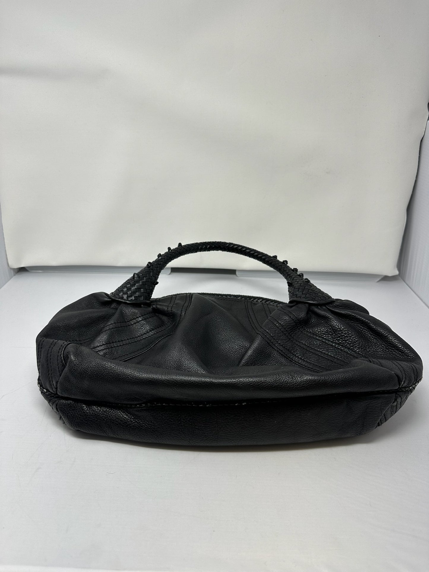 Fendi Spy Bag Black Leather (Missing Key Luck Charm)