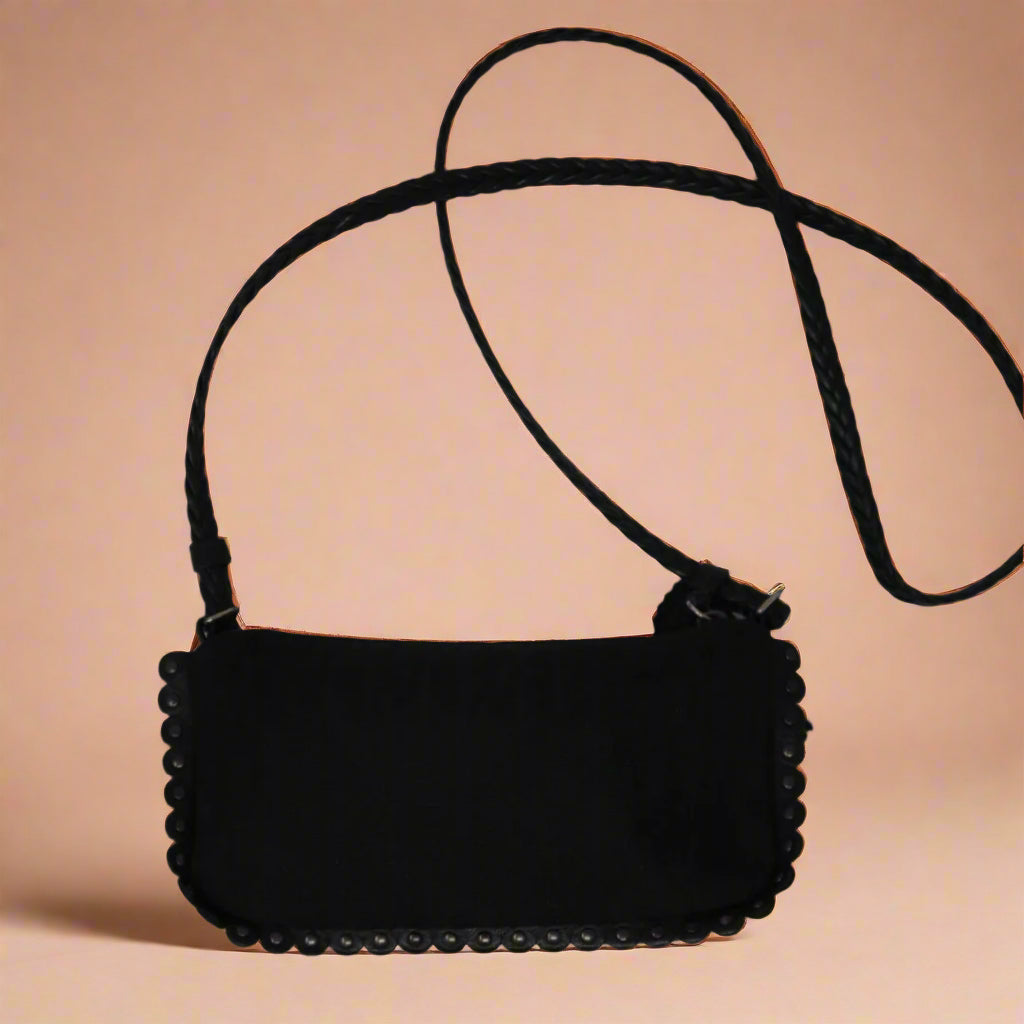 Christian Dior Black Diorissimo Crossbody Bag
