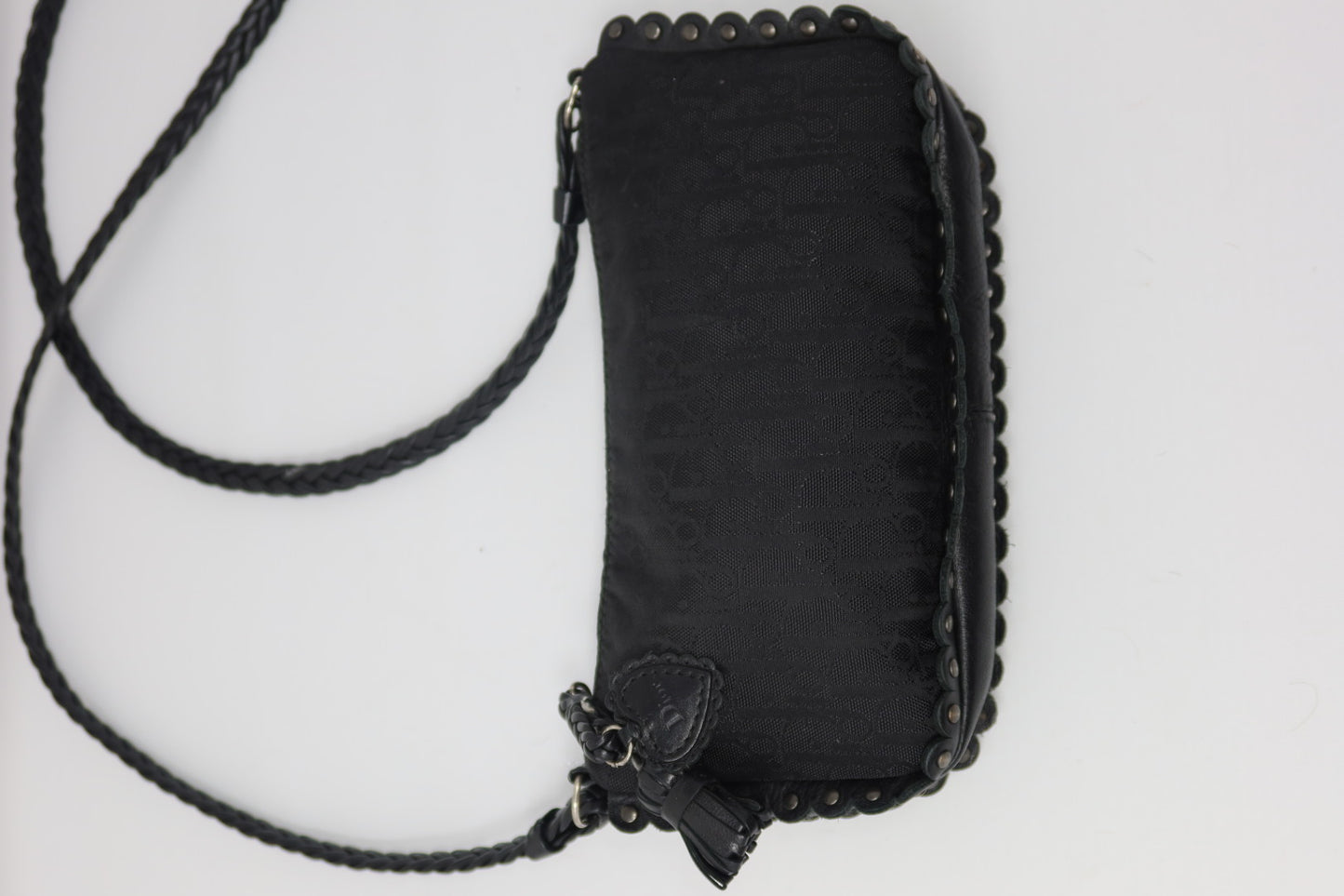 Christian Dior Black Diorissimo Crossbody Bag