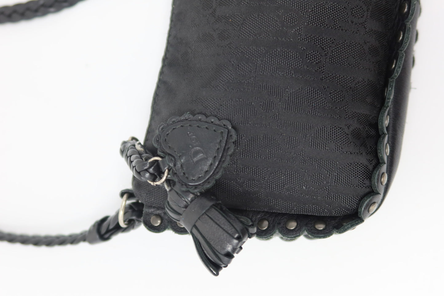 Christian Dior Black Diorissimo Crossbody Bag