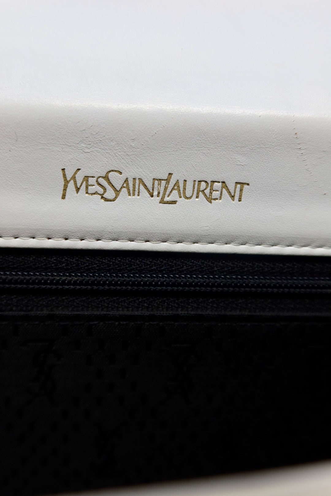 Yves Saint Laurent Cream Clutch Bag - Comes with original box