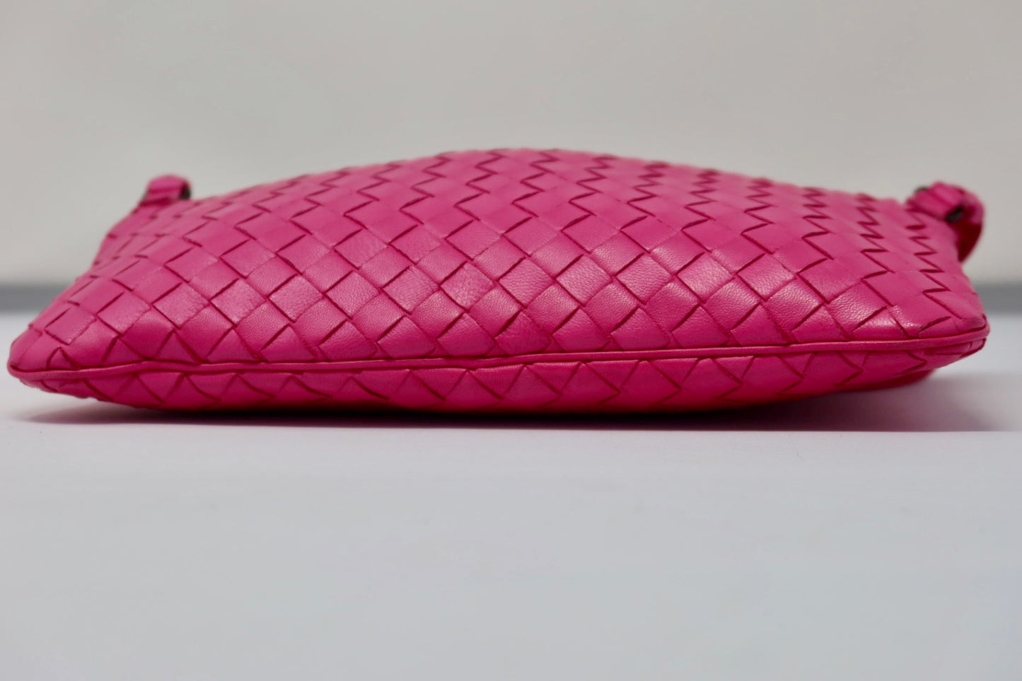 Bottega Veneta Intrecciato Pink Leather Bag