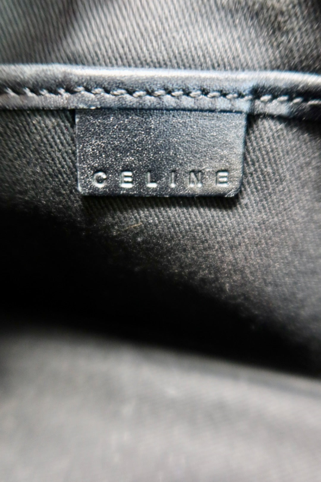 Celine Macadam Triomphe Canvas Mini Shoulder Bag (original duster)