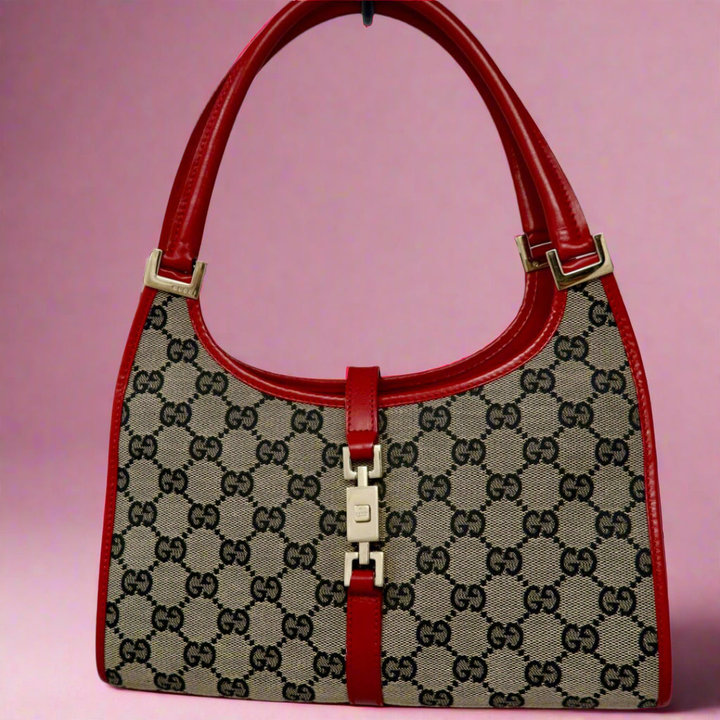 Gucci Red Jackie Bag