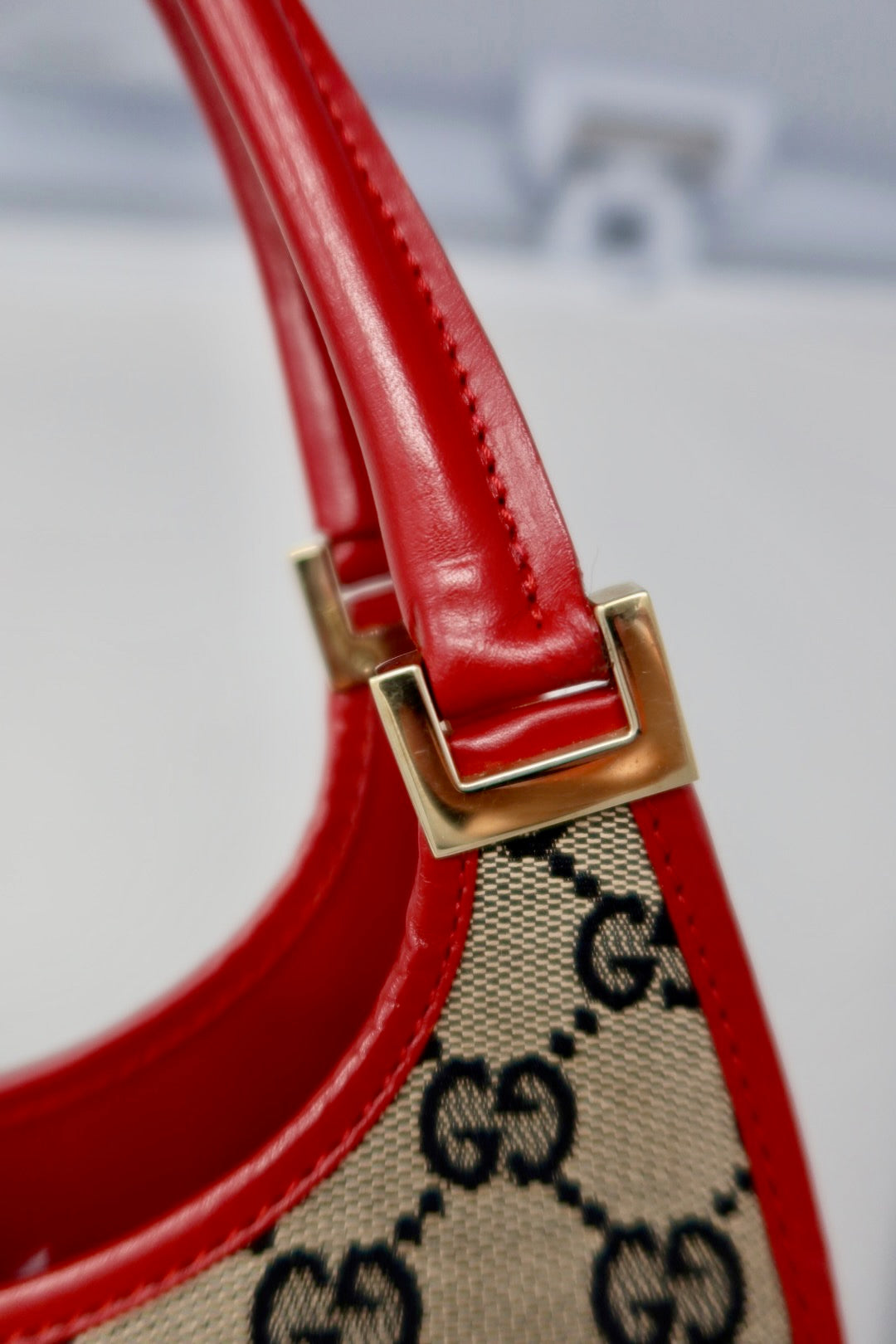 Gucci Red Jackie Bag