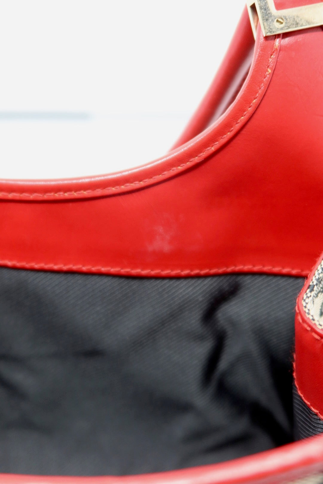 Gucci Red Jackie Bag