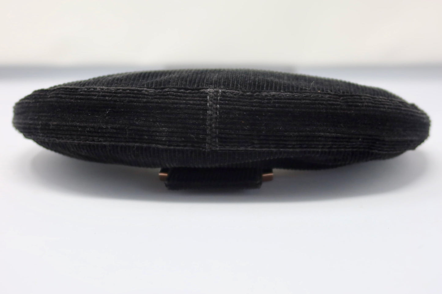 Fendi Half Moon Black Corduroy