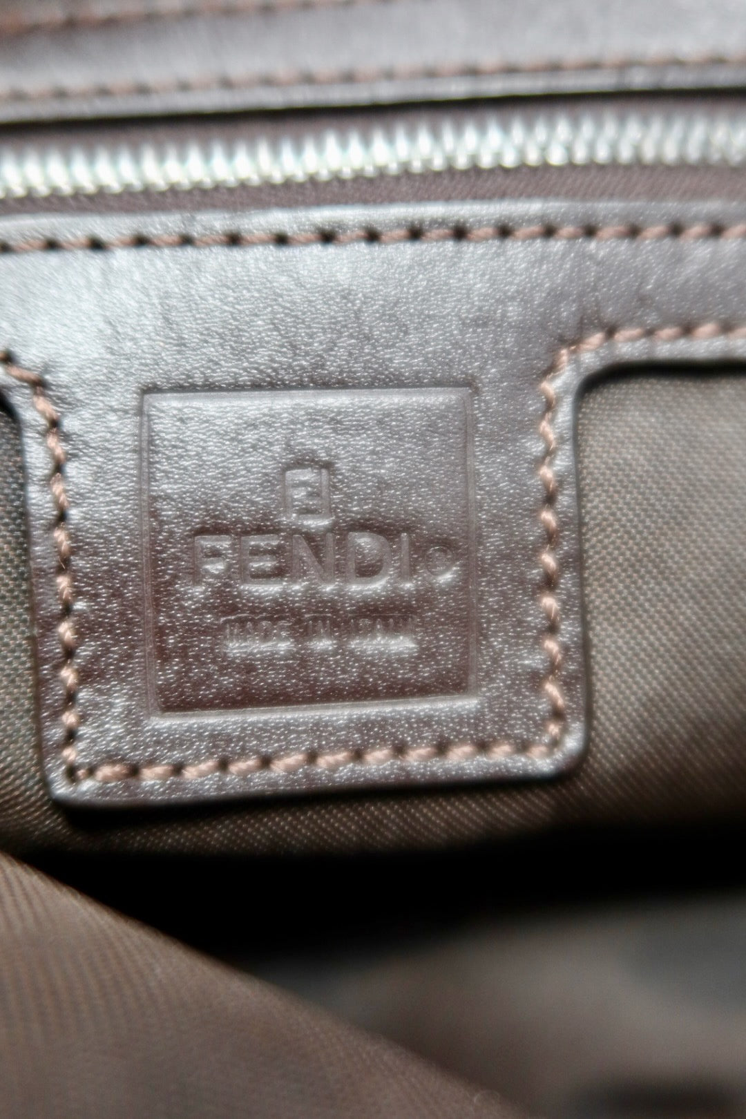Fendi Zucca Baguette