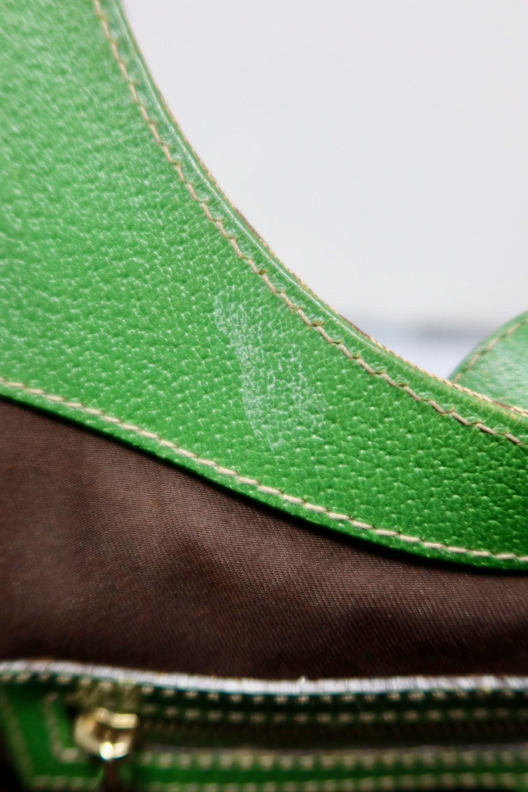 Gucci Jackie Green GG Canvas