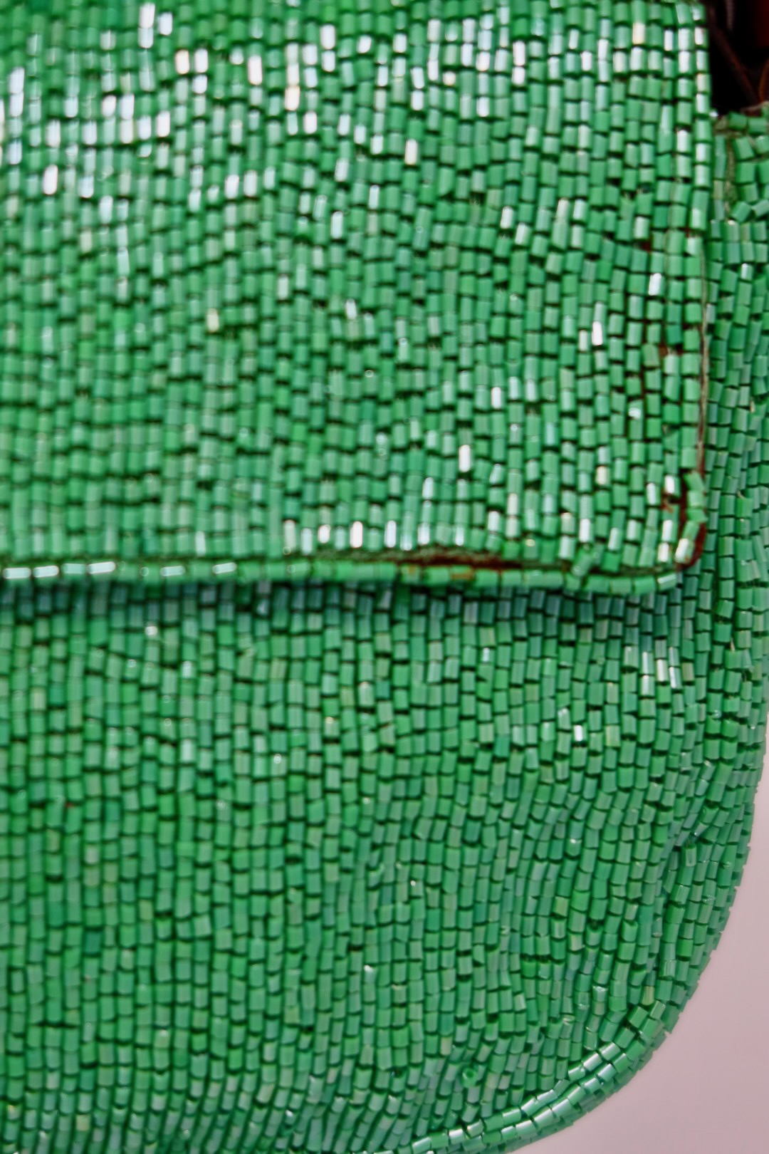 Fendi Beaded Baguette Green (comes with original duster and extra beads)