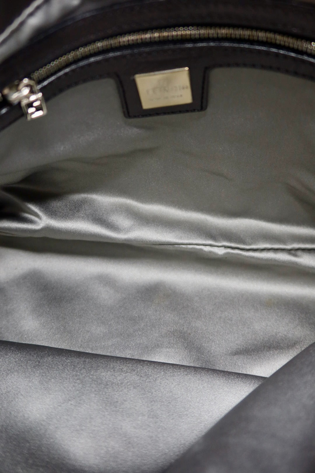 Fendi Mamma Beaded Blue/Black Baguette