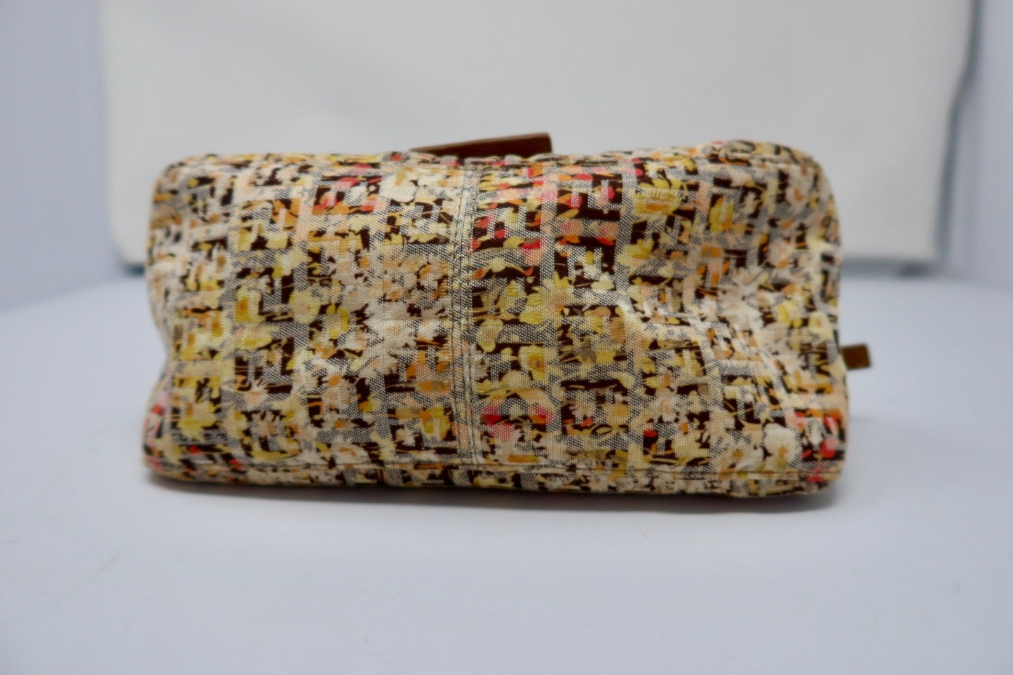 Fendi Mini Mamma Floral Baguette