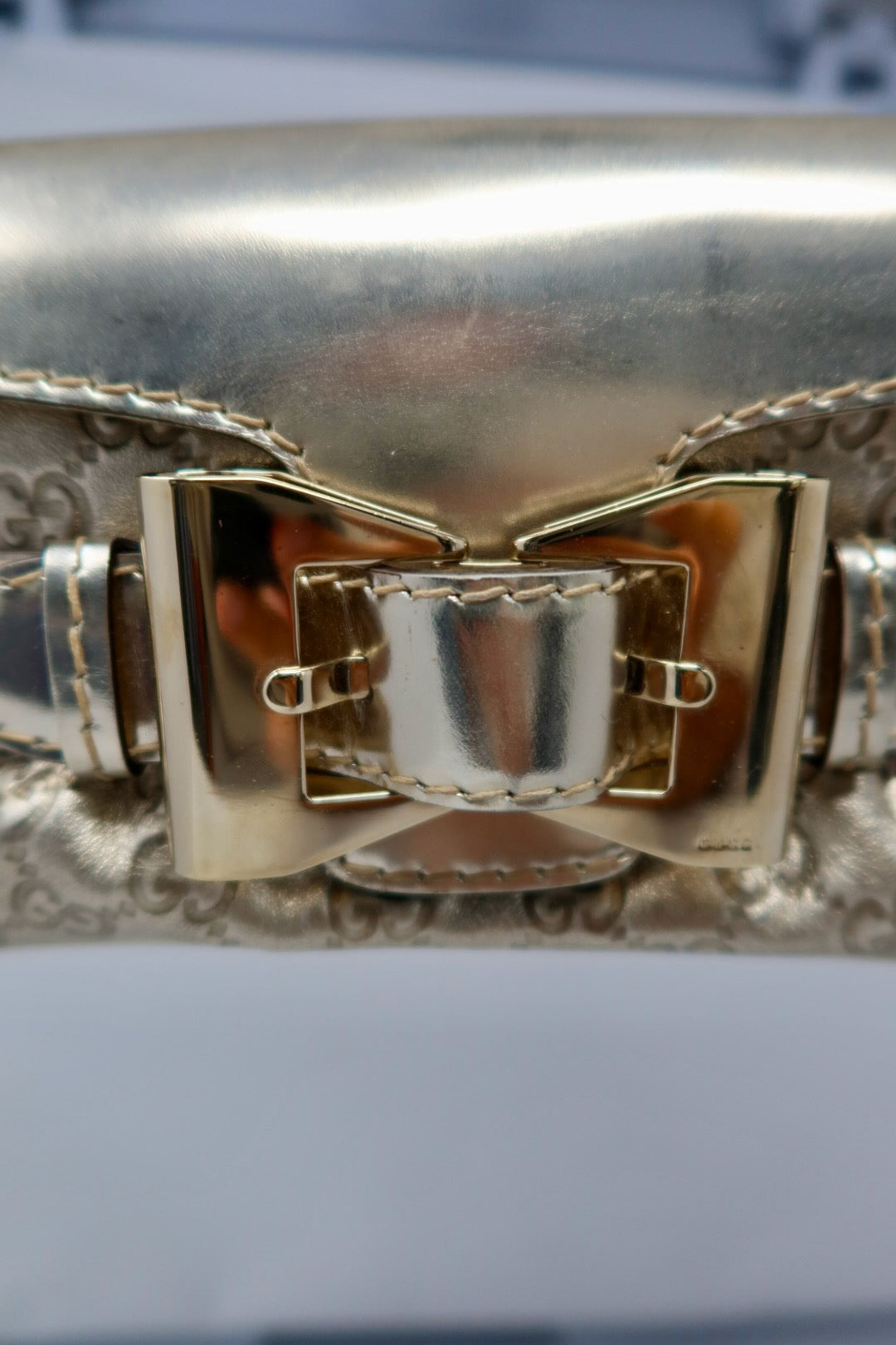 Gucci Guccisima Gold Leather Chain