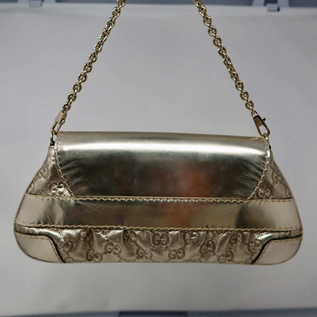 Gucci Guccisima Gold Leather Chain