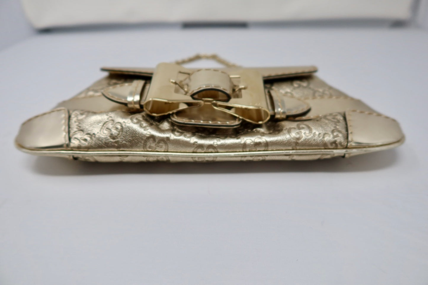 Gucci Guccisima Gold Leather Chain