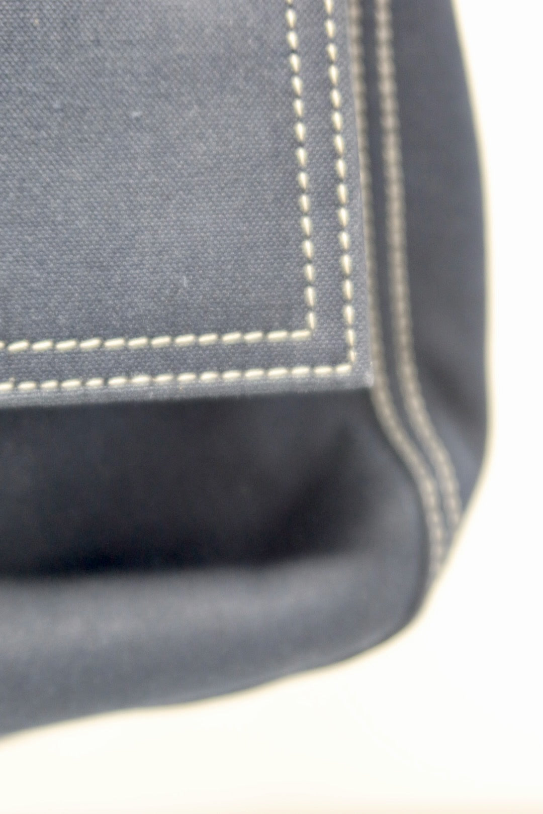 Fendi Mamma Baguette Canvas Navy