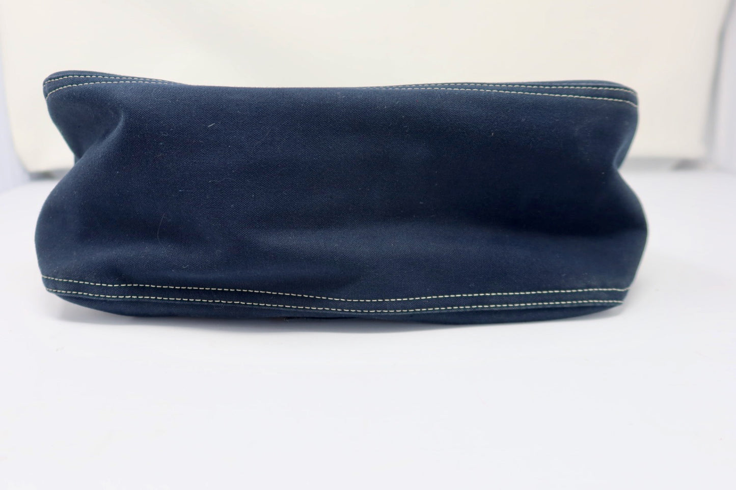 Fendi Mamma Baguette Canvas Navy