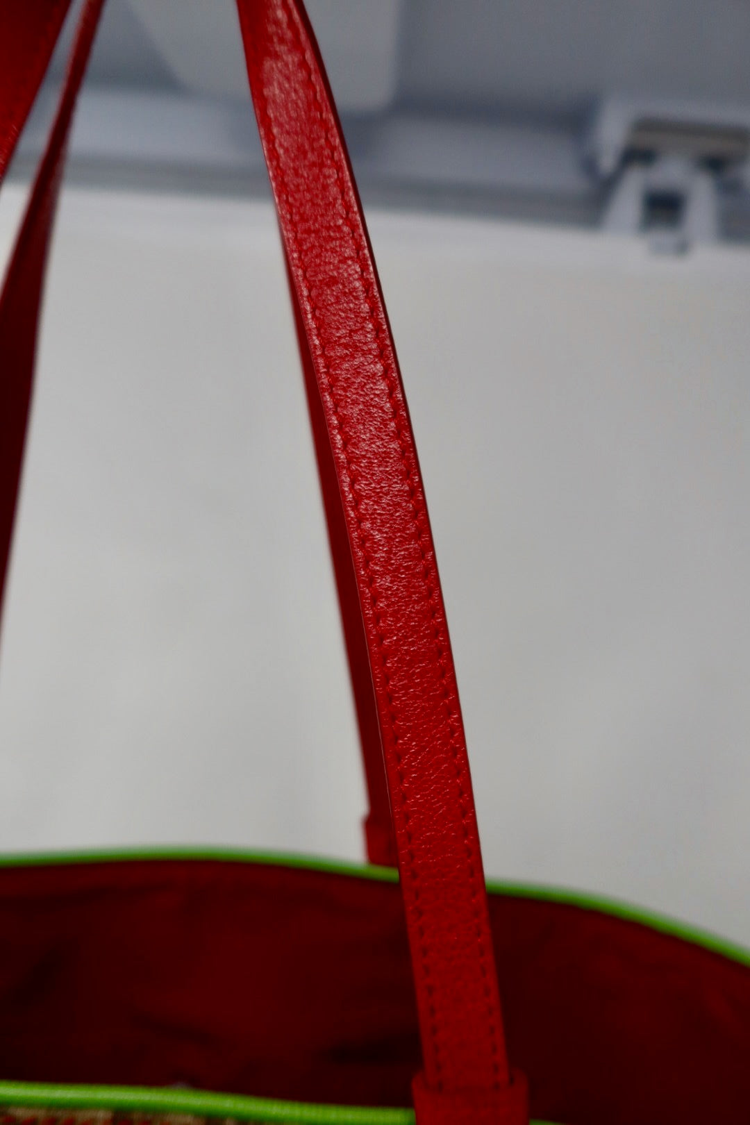 Christian Dior Rasta Trotter Canvas Tote Bag