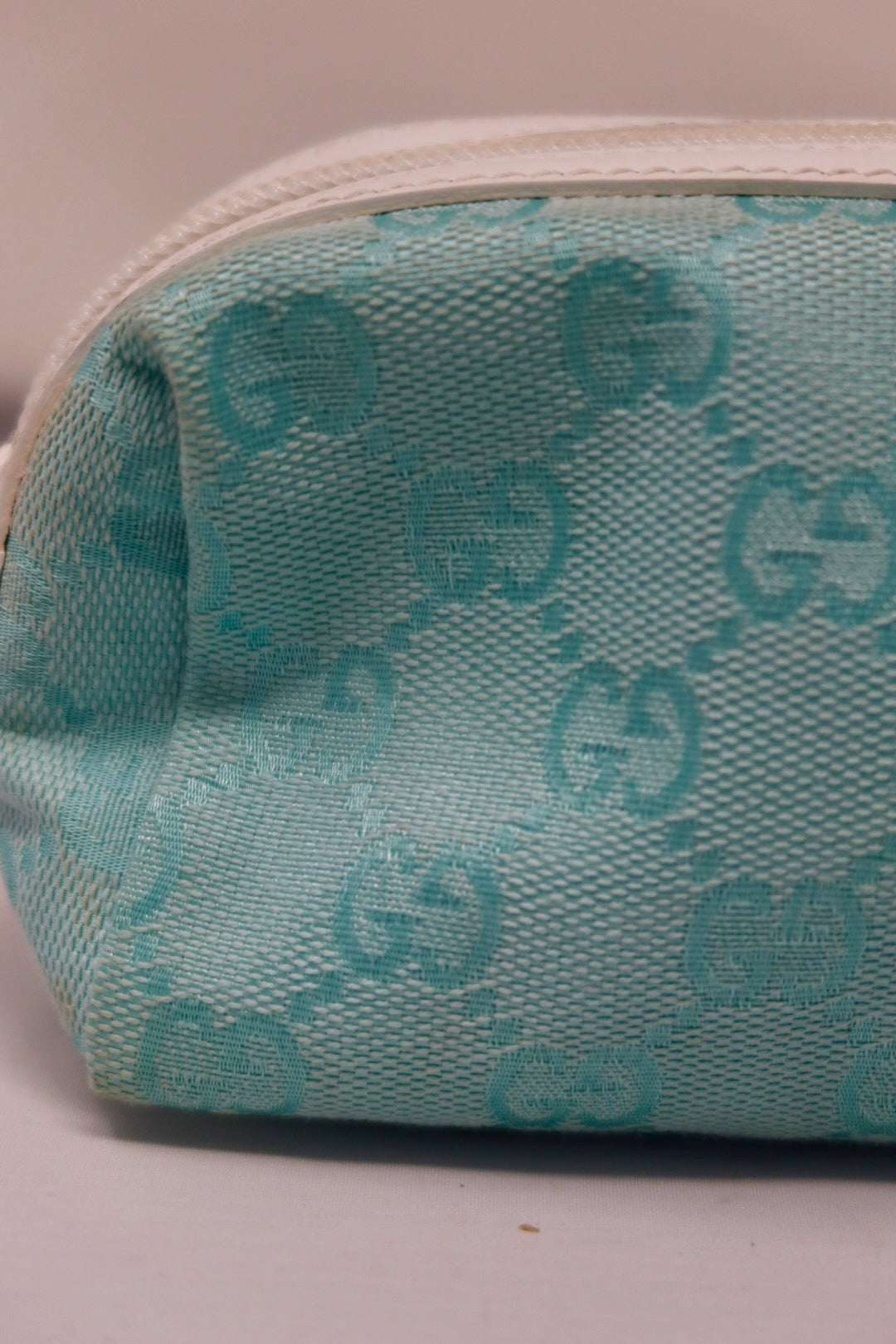 Gucci GG Canvas Cosmetic Pouch Blue