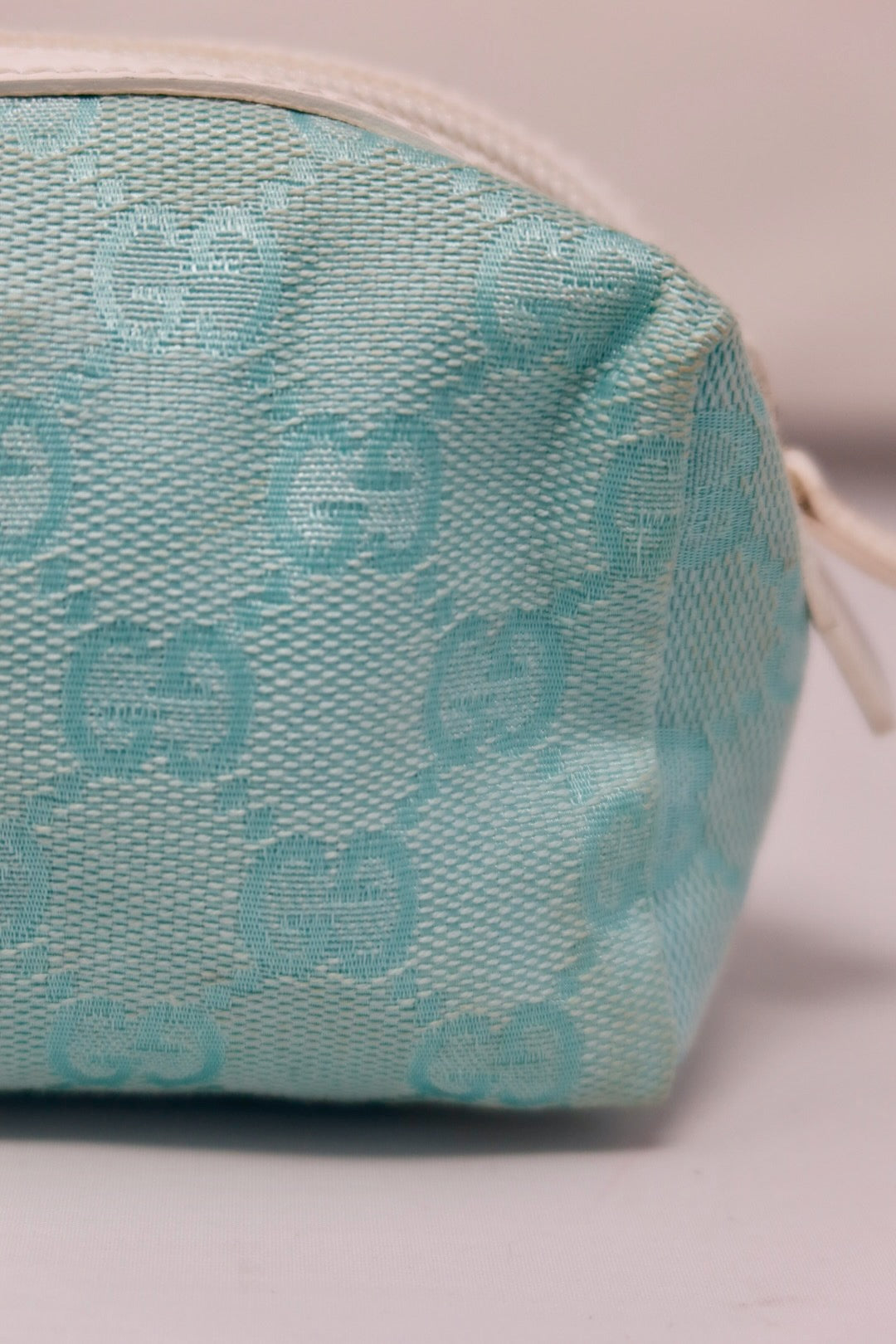 Gucci GG Canvas Cosmetic Pouch Blue