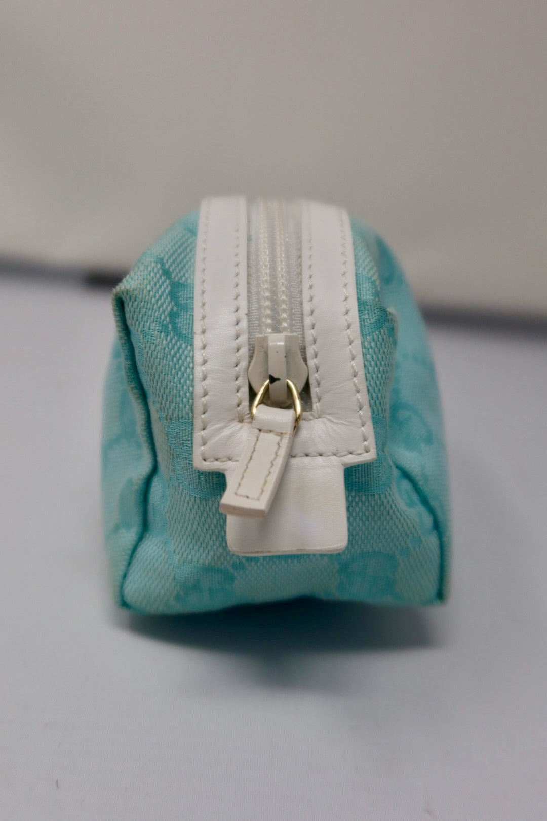 Gucci GG Canvas Cosmetic Pouch Blue