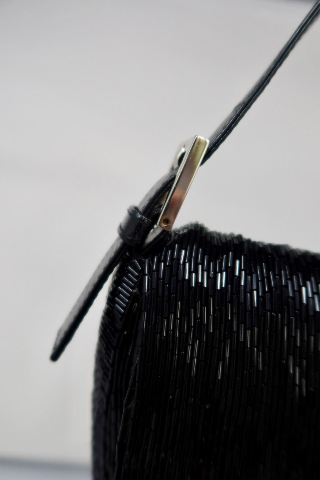Fendi Baguette Black Beaded
