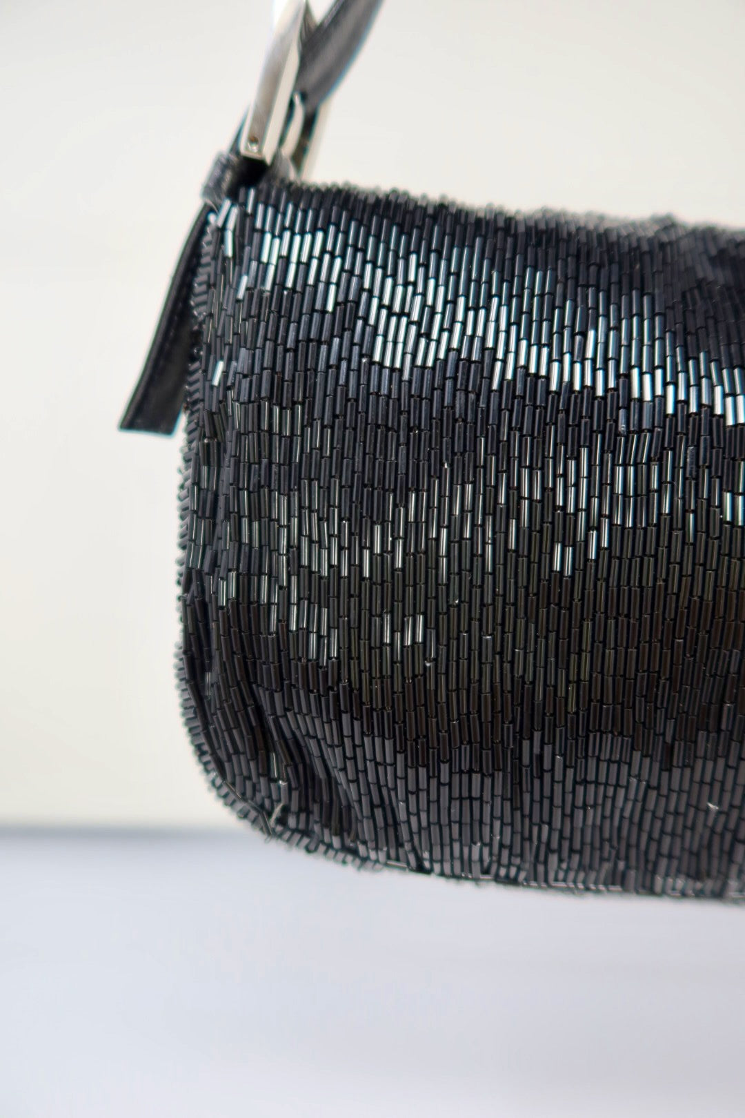 Fendi Baguette Black Beaded