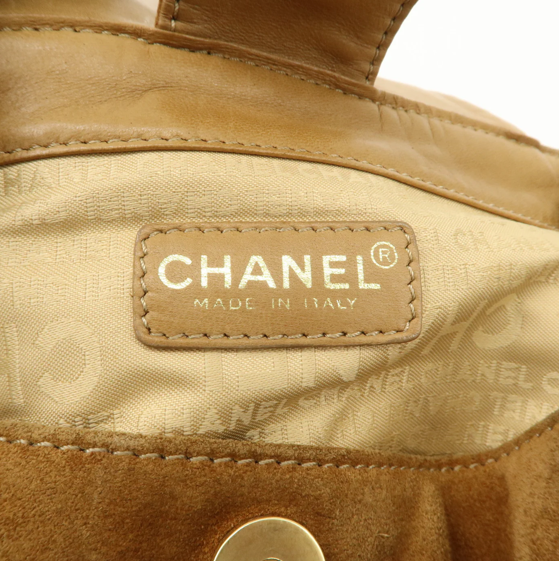 Chanel Mark Suede Chain Shoulder Bag (comes with original authentication card)