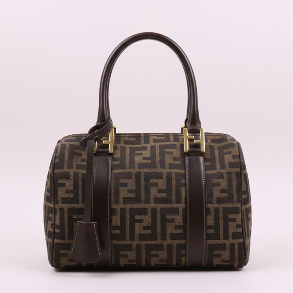Fendi Zucca Mini Boston Bag