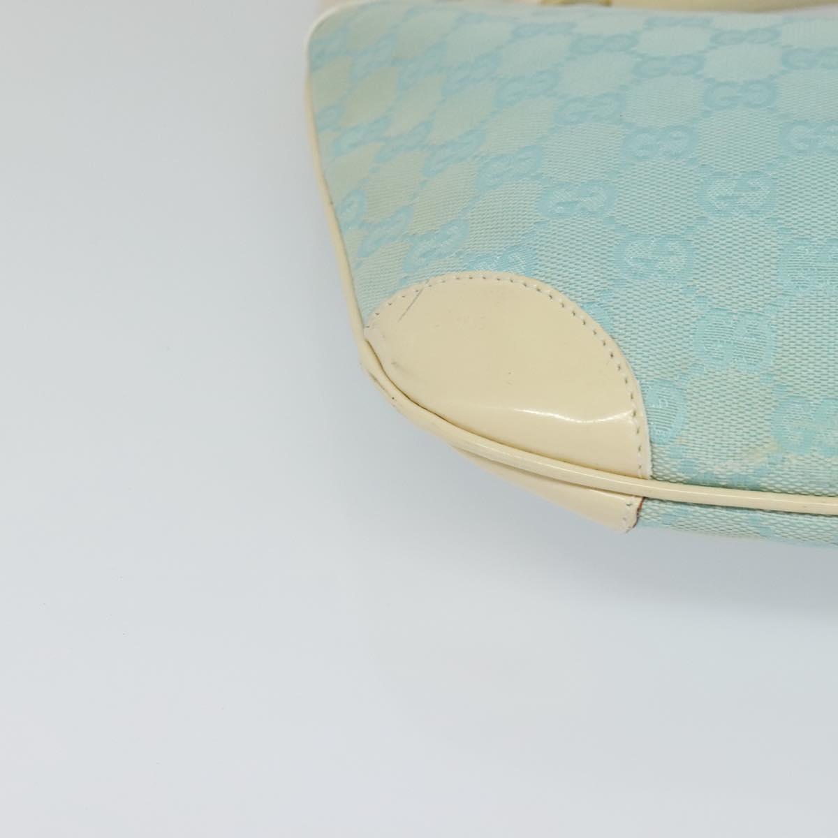 Gucci GG Canvas Hand Bag Baby Blue