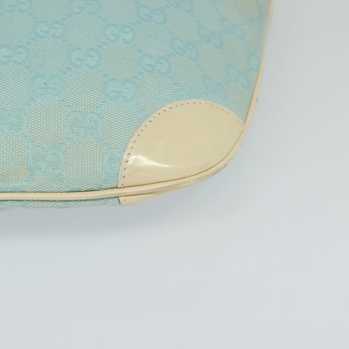 Gucci GG Canvas Hand Bag Baby Blue