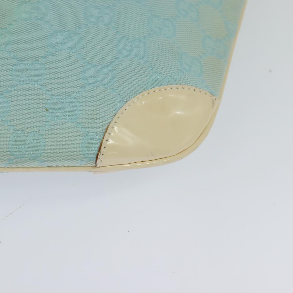 Gucci GG Canvas Hand Bag Baby Blue