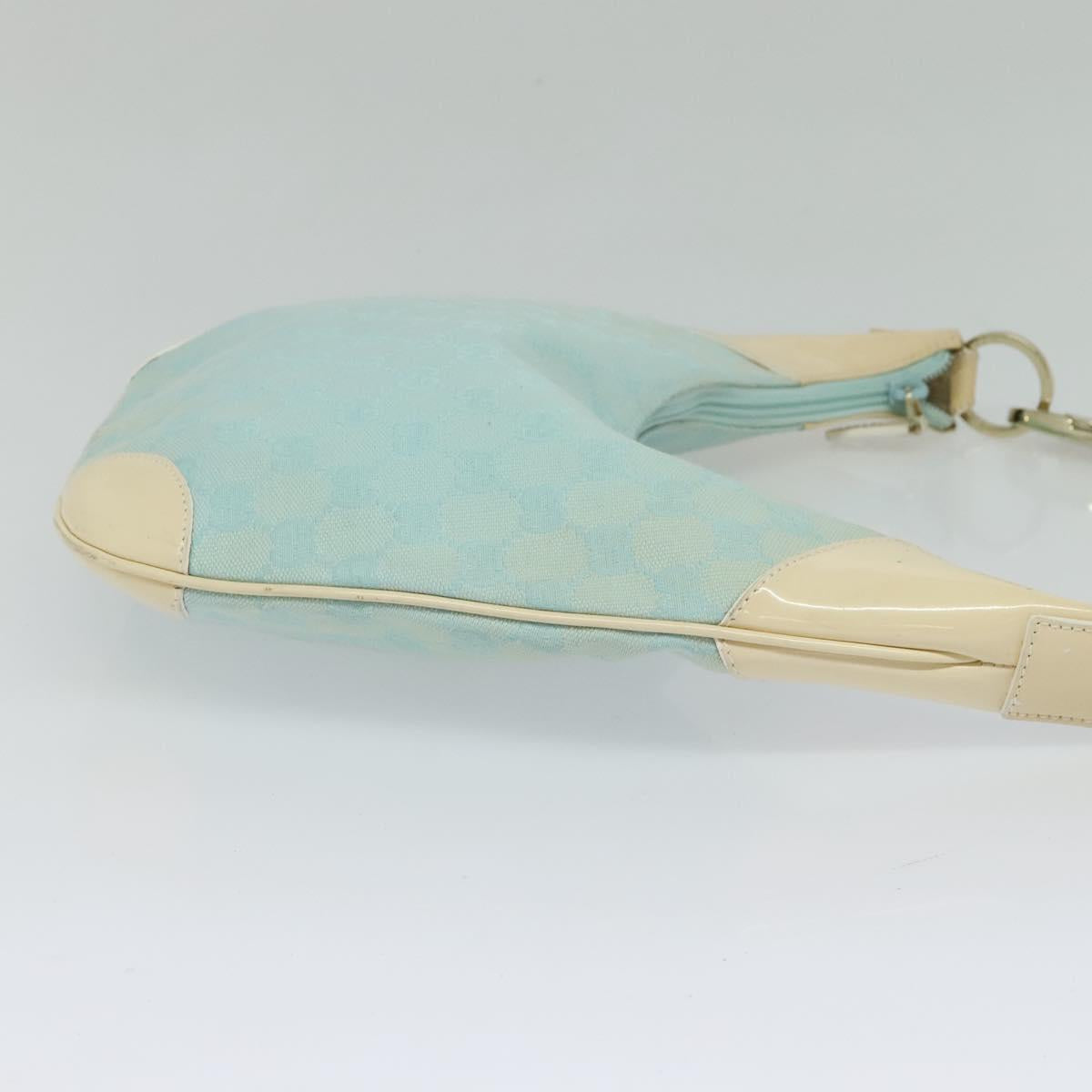 Gucci GG Canvas Hand Bag Baby Blue