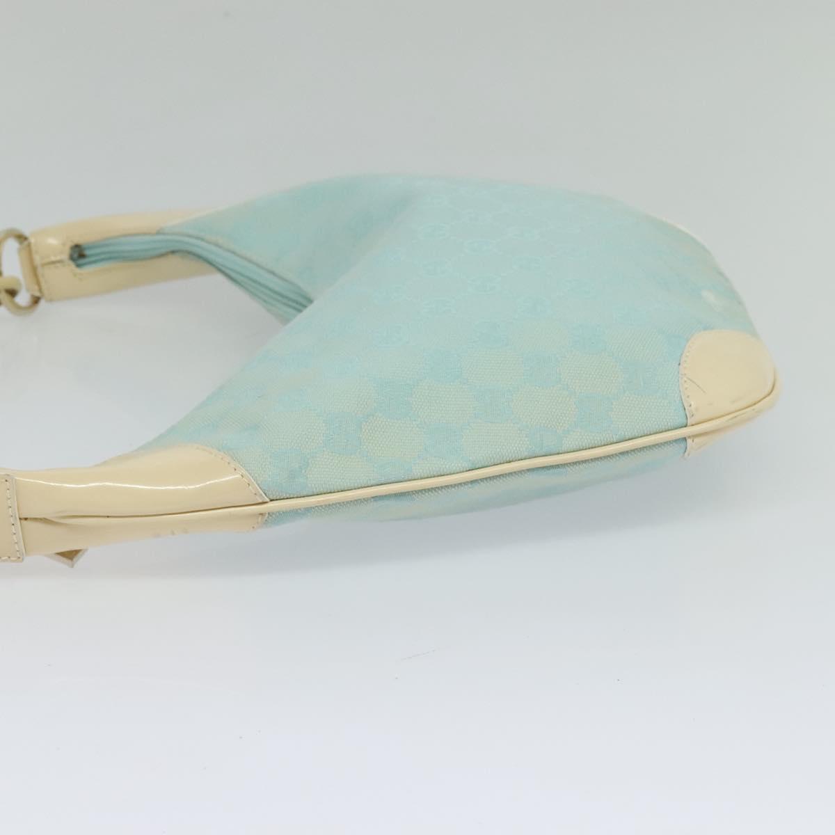 Gucci GG Canvas Hand Bag Baby Blue