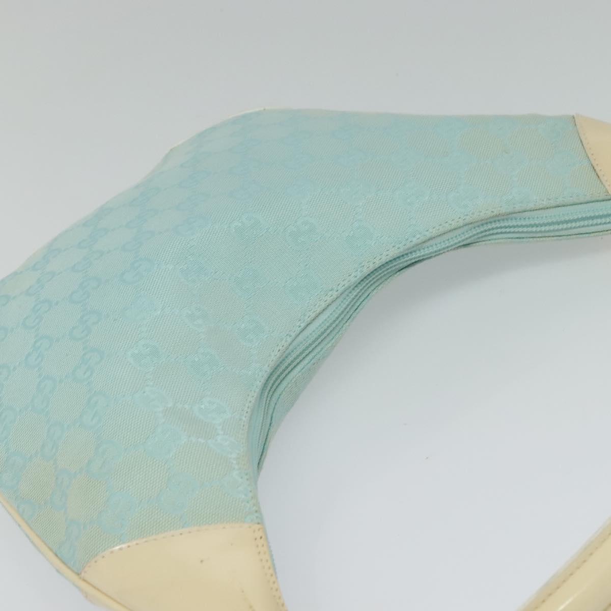 Gucci GG Canvas Hand Bag Baby Blue