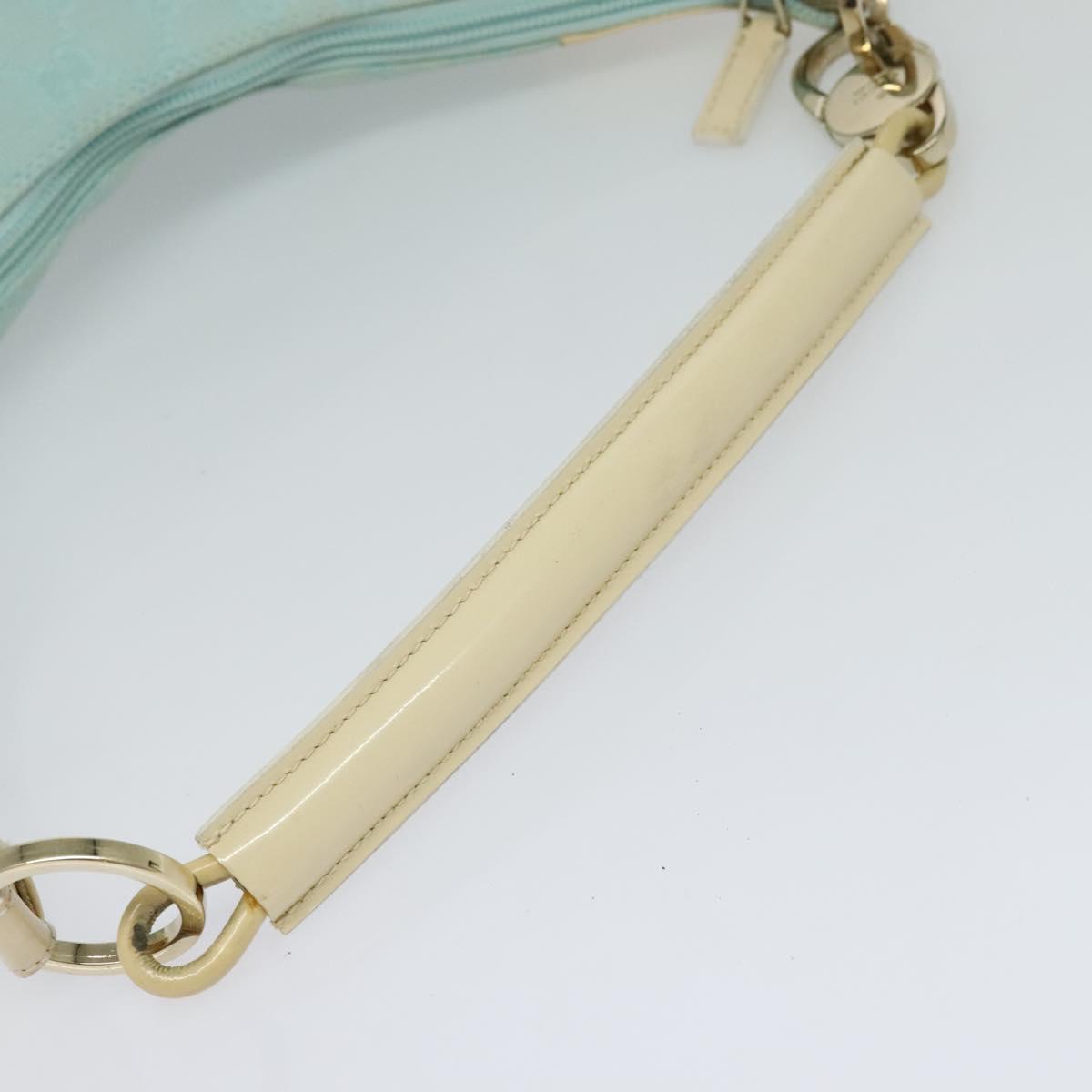Gucci GG Canvas Hand Bag Baby Blue